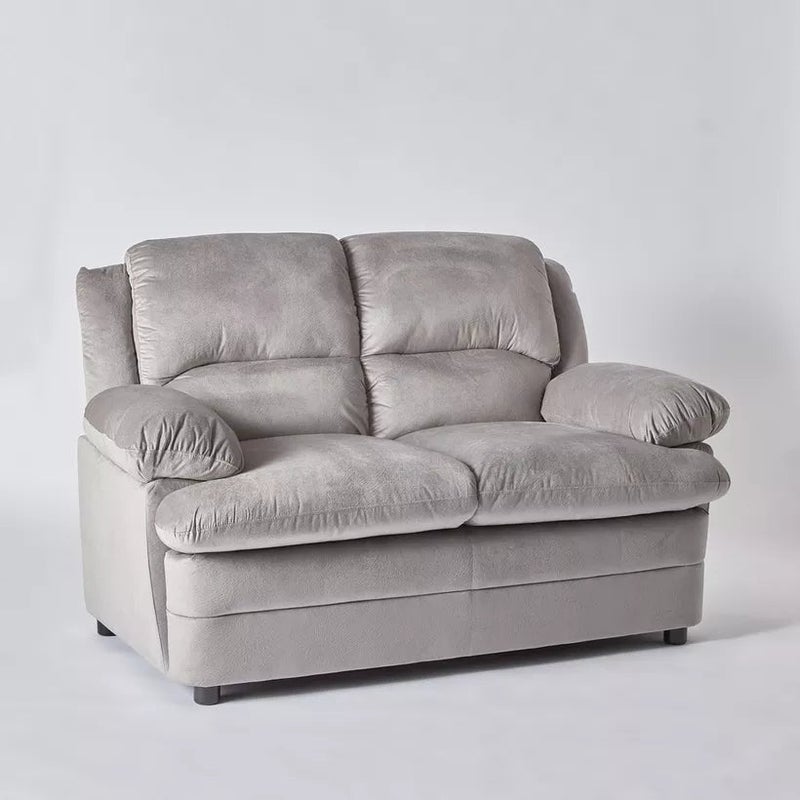 Amara Duo Two-Seater Fabric Sofa with Soft Foam Cushioning – Comfortable Modern Living Room Seating